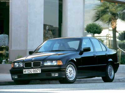 Каркасные шторки на BMW 3 (E36)