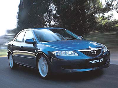Каркасные шторки на Mazda 6 GG седан (с 2002 по 2007)