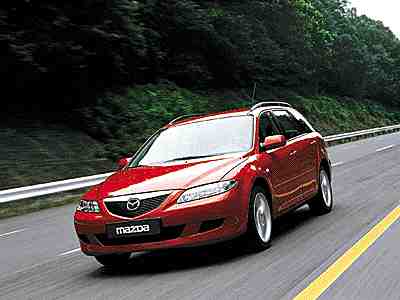 Каркасные шторки на Mazda 6 GY универсал (с 2002 по 2007)